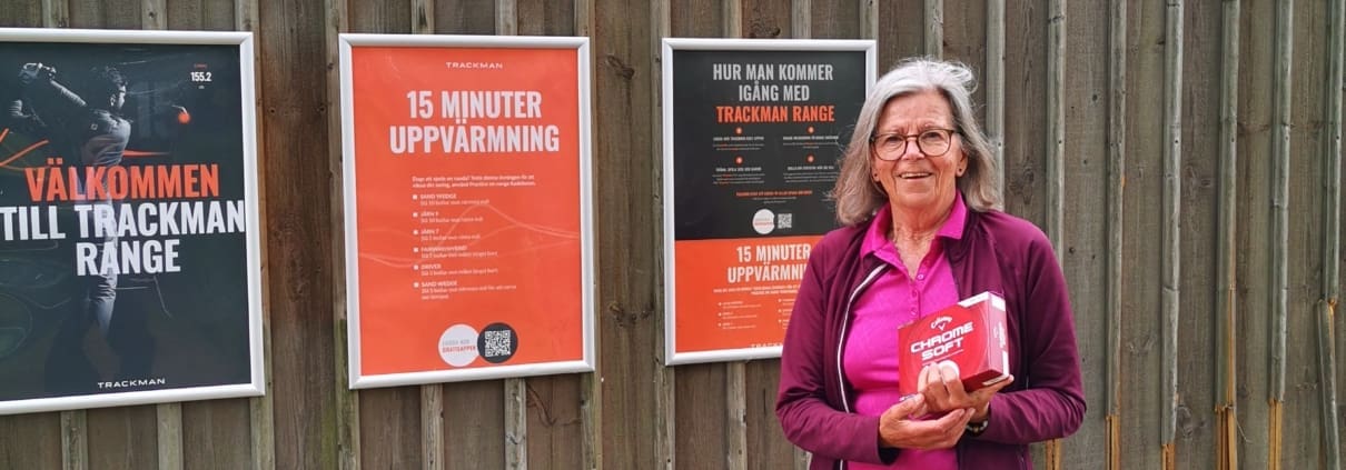 Trackman dag damer vinnare